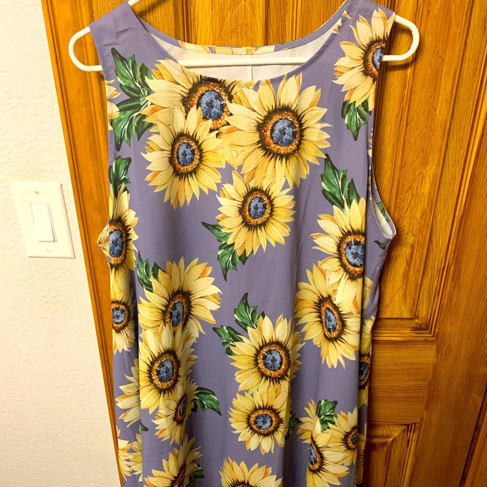 Sunflower Midi Dress